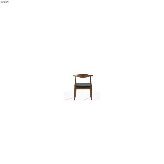 Leather Seat Dining Chair-3