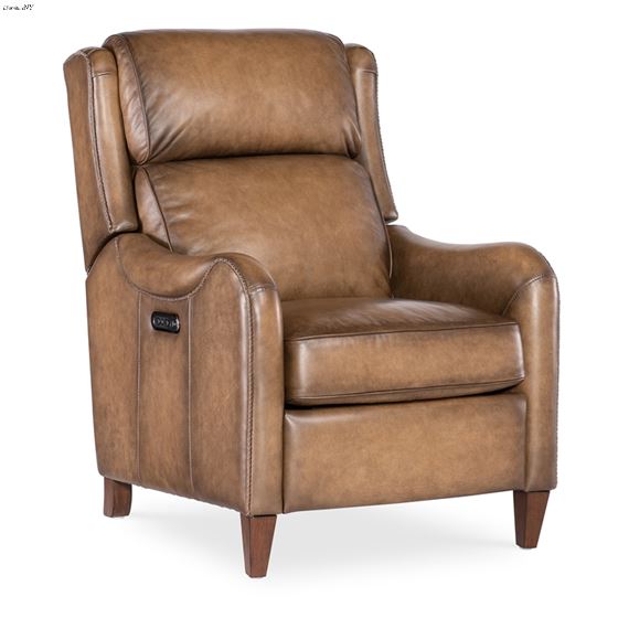 Carrington Nature Leather Power Recliner with Power Headrest RC819-PH-078 By Hooker Furniture