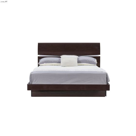 Aurora Wenge Queen Storage Bed by Global Furniture USA