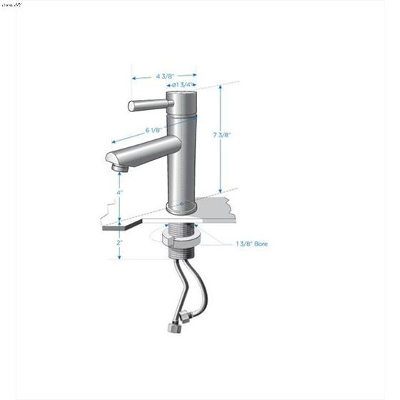 Vanity Faucet FFT1040CH- 3