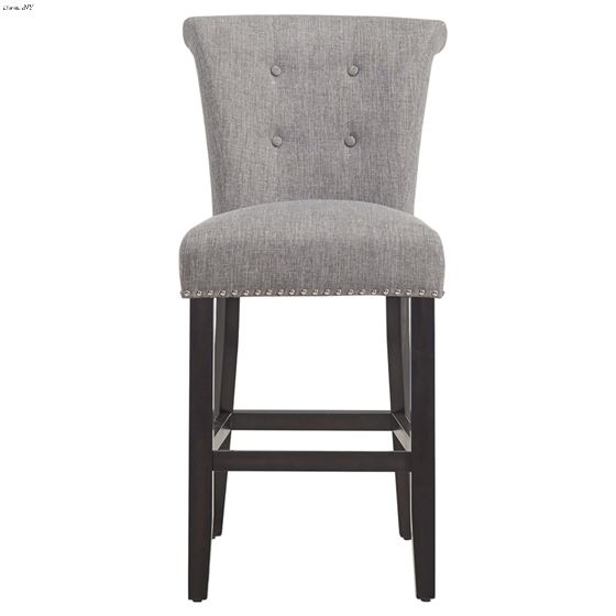 Selma 26" Counter Stool Grey and Coffee 203-221 Front