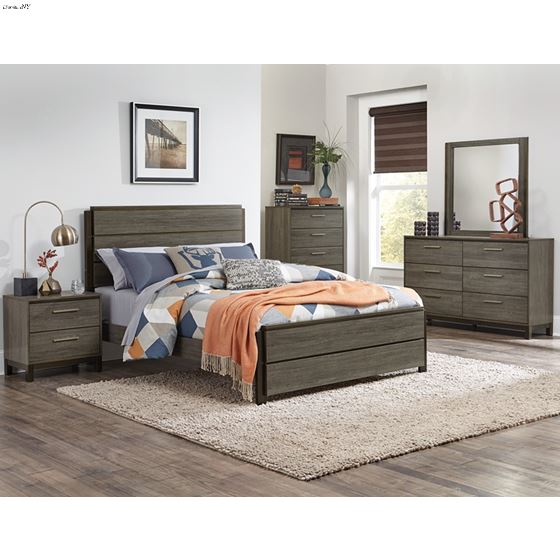 Vestavia Queen Bedroom Collection 1936-1 by Homele