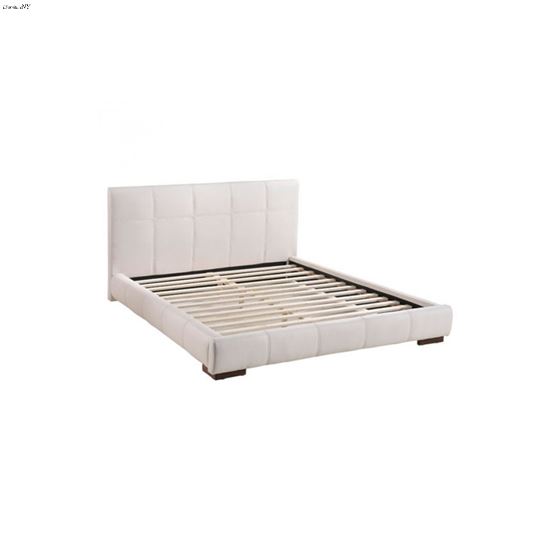 Amelie King Bed 800211 White