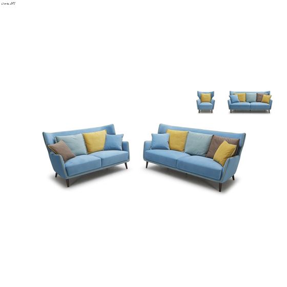 Stellan Modern Fabric Sofa