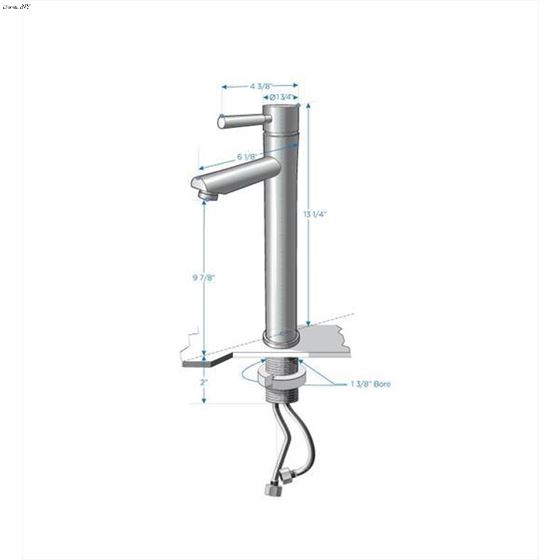 Vanity Faucet FFT1044CH-3