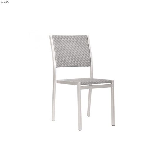 Metropolitan Dining Armless Chair 701866 Brushed A