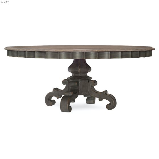 Arabella 72 Inch Round Pedestal Dining Table By Hooker Furniture