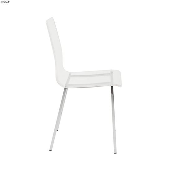 Chloe Clear Acrylic Side Chair - Set of 4-3