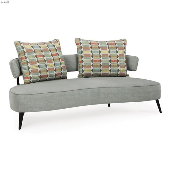 Hollyann Grey Fabric Accent Sofa 2440238 By Ashley Signature Design