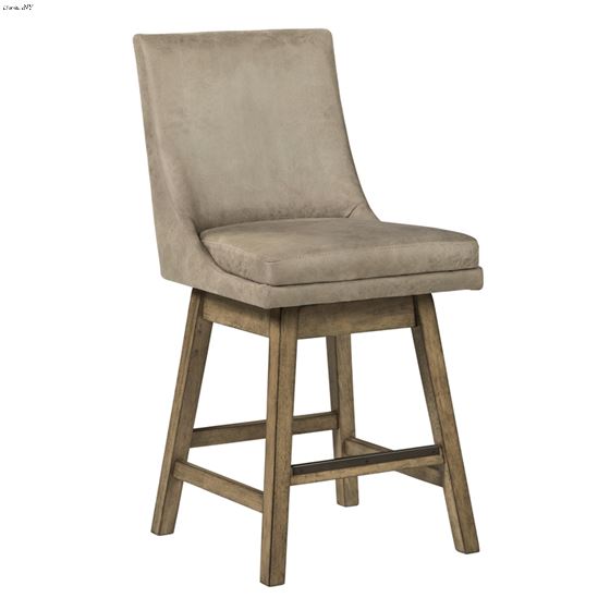 Tallenger Beige Swivel Counter Stool D380-524 by Ashley Signature Design