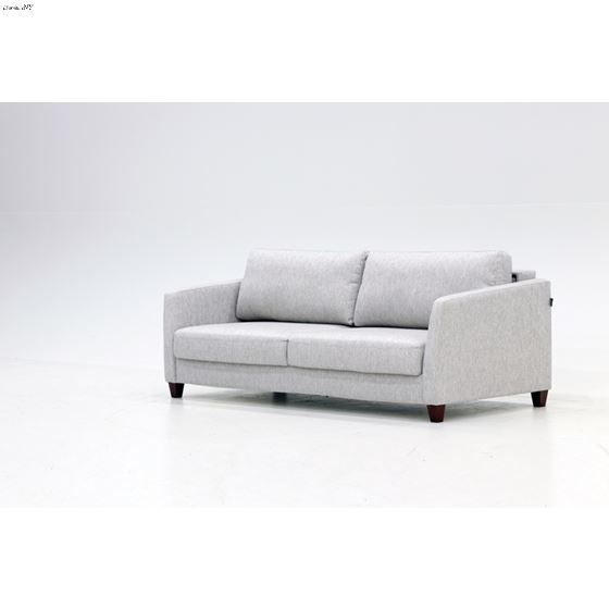 Monika King Size Sofa Sleeper Light Grey Side