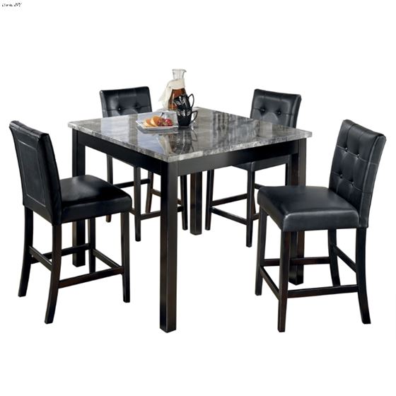 Maysville D154 Counter Hight 5 Piece Dining Set by Ashley Furniture