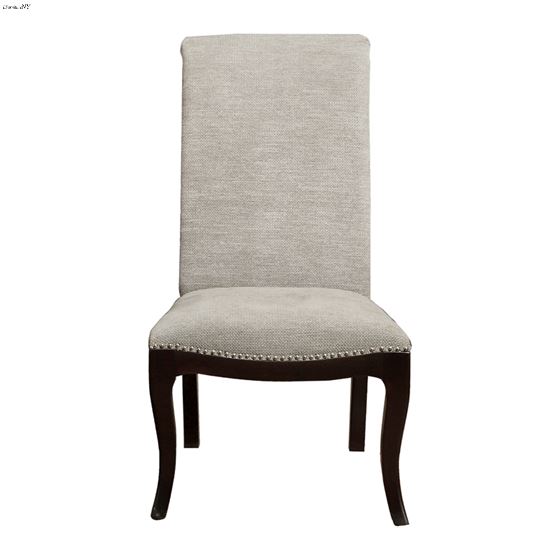 Savion Espresso Upholstered Dining Side Chair 5494S