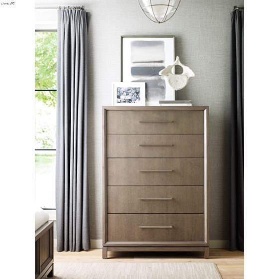 Highline Greige 5 Drawer Chest-3