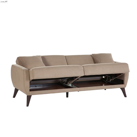 Flexy Zigana Taupe Sofa Bed in a Box-3