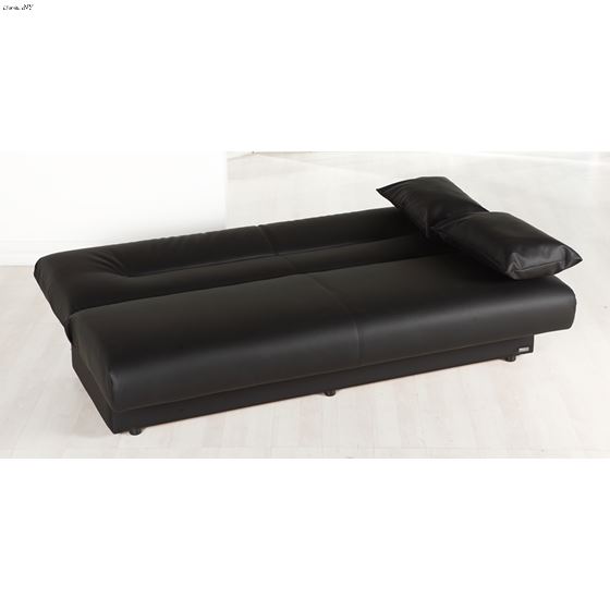 Regata Sofa Bed in Escudo Black by Istikbal Open