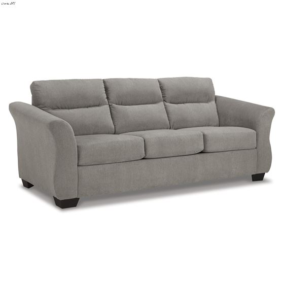 Miravel Slate Fabric Queen Sofa Bed 46206 By Ashley Signature Design