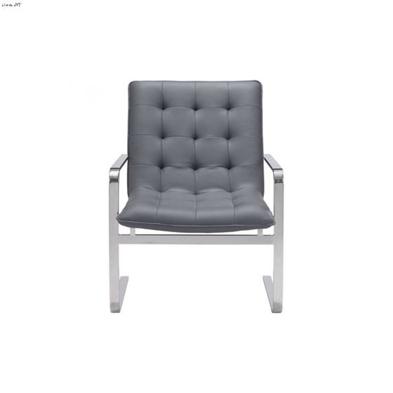 Solo Occasional Chair 100276 Gray - 3