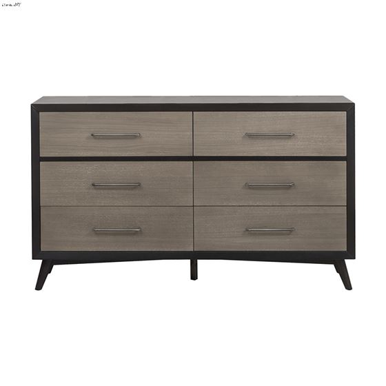 6 Drawer Dresser Espresso Finish - dresser