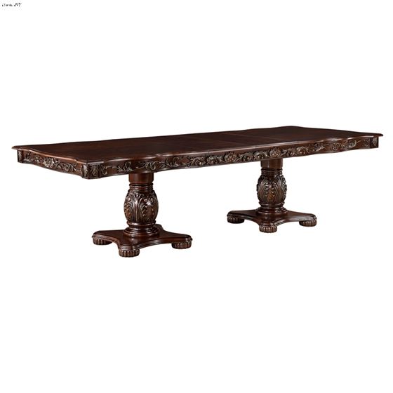 Adelina Cherry Traditional 108 inch Dining Table 1468-108