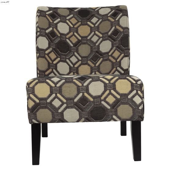 Tibbee Pebble Multicolor Armless Accent Chair 9-3