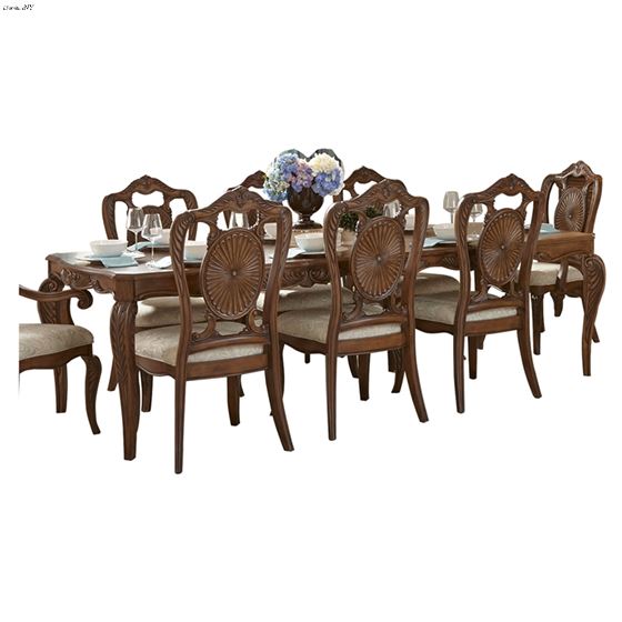 Moorewood Park Dining Table 1704-108 by Homelegance