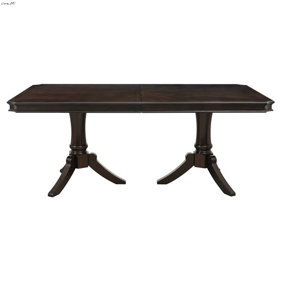 Marston Double Pedestal Dining Table 2615DC-96 by Homelegance