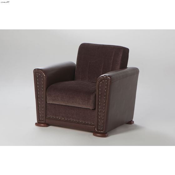 Alfa Chair in Jennifer Brown by Istikbal