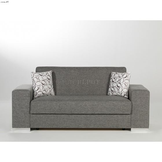 Kobe Diego Grey Loveseat By Istikbal