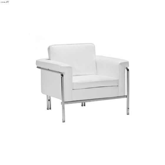 Singular Arm Chair 900161 White