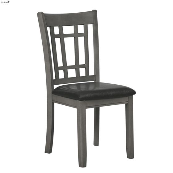 Lavon Grey Padded Dining Side Chair 108212 - Set of 2 By Coaster