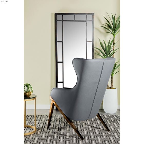 Walker Slate and Bronze Accent Chair 903053-3