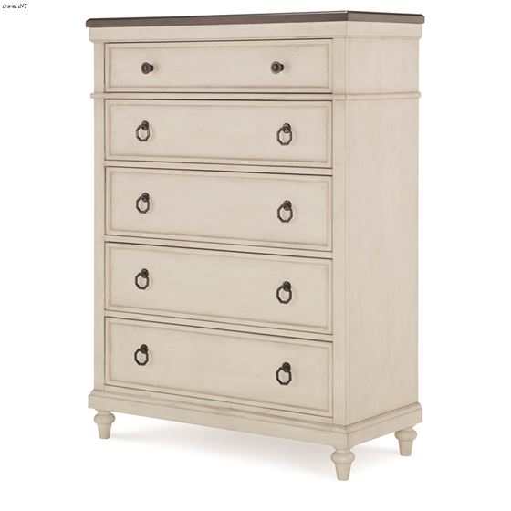 Brookhaven Vintage Linen 5 Drawers Chest By Legacy Classic