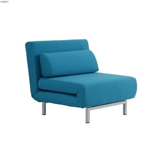 LK06-1 Modern Armless Chair Bed-3