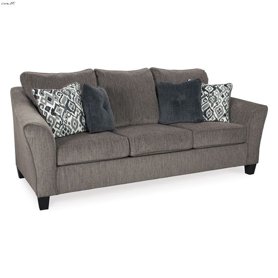 Nemoli Slate Fabric Sofa 45806 By Ashley Signature Design
