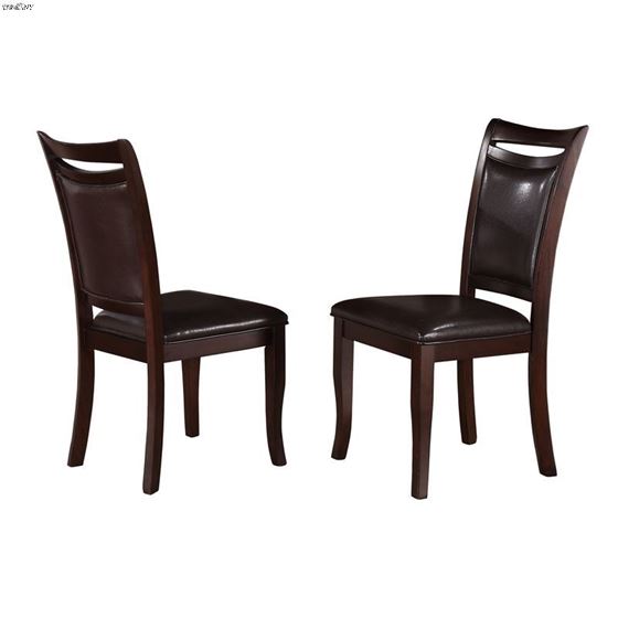 Maeve Dark Cherry Dining Side Chair 2547S by Homelegance - Set of 2