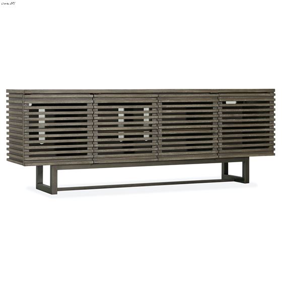 Annex 78 inch Louvered Door Entertainment Console 5760-55478-80 By Hooker Furniture