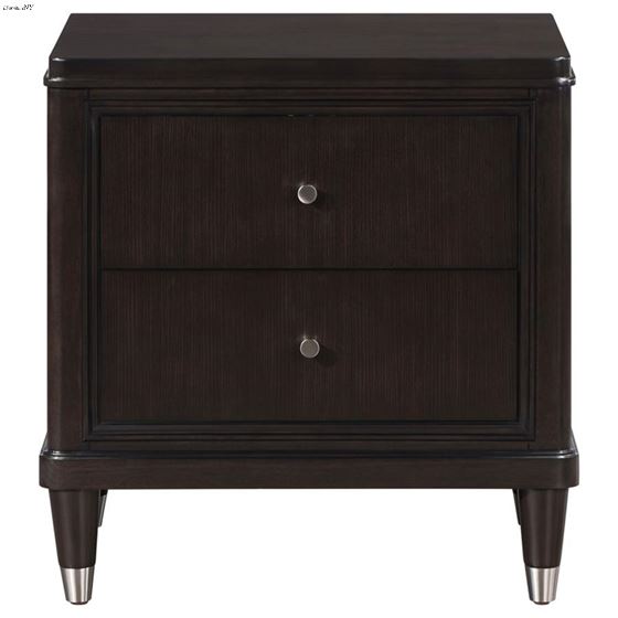 Emberlyn Rich Brown 2 Drawer Nightstand 223062-3