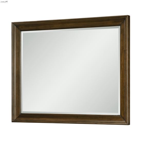 Coventry Beveled Mirror in Classic Cherry Finish Wood By Legacy Classic