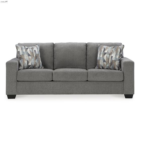 Deltona Graphite Fabric Queen Sofa Bed 51205-3