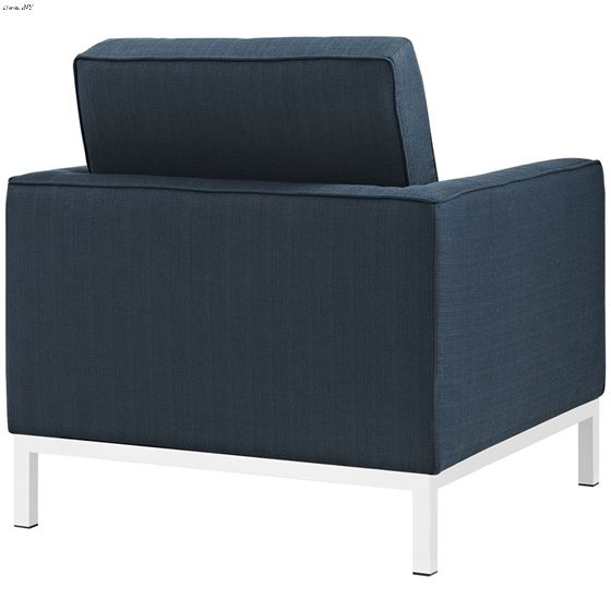 Loft Modern Blue Fabric Tufted Chair EEI-2050-AZU by Modway 3