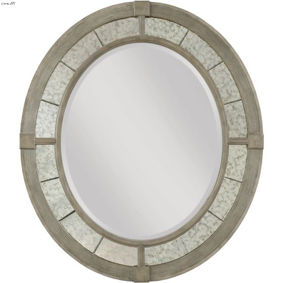The Savona Collection Rococo Oval Mirror by American Drew