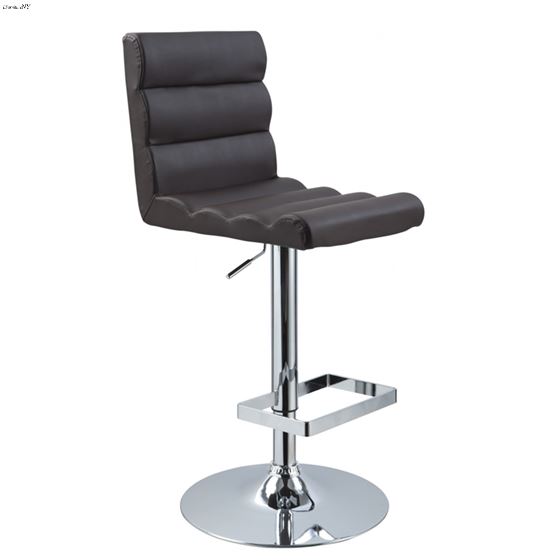 T1066 - Brown Eco-Leather Contemporary Barstool