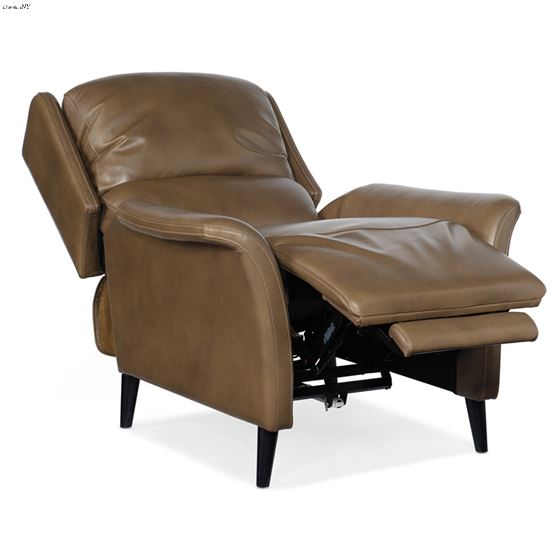 Deacon Rogue Walnut Leather Power Recliner with-3