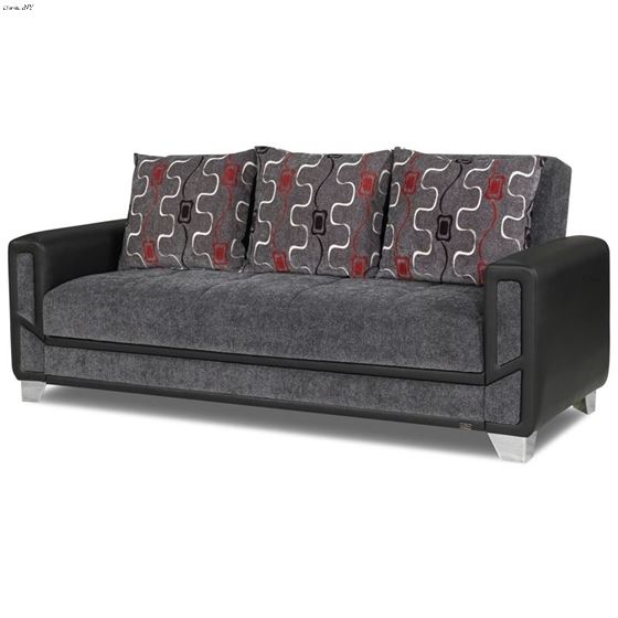 Mondo Modern Grey Fabric Sofa by CasaMode