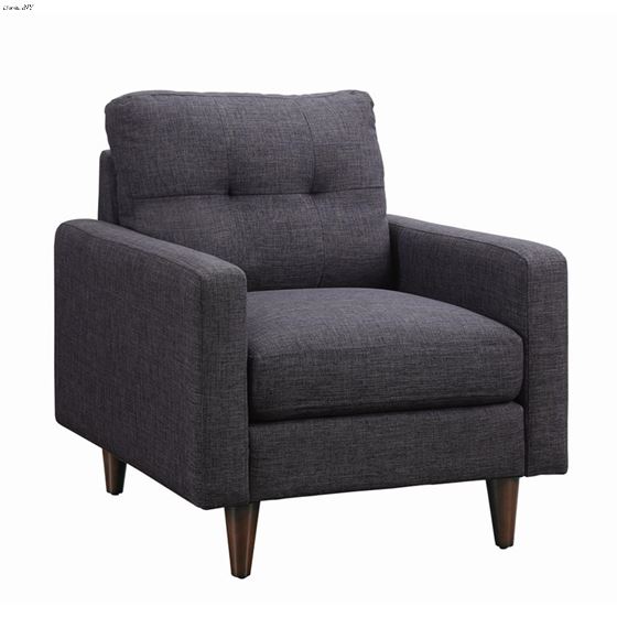 Watsonville Grey Tufted Chair 552003 By Coaster