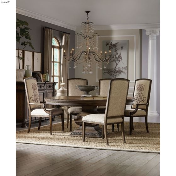 Rhapsody 72 inch Round Dining Table-2