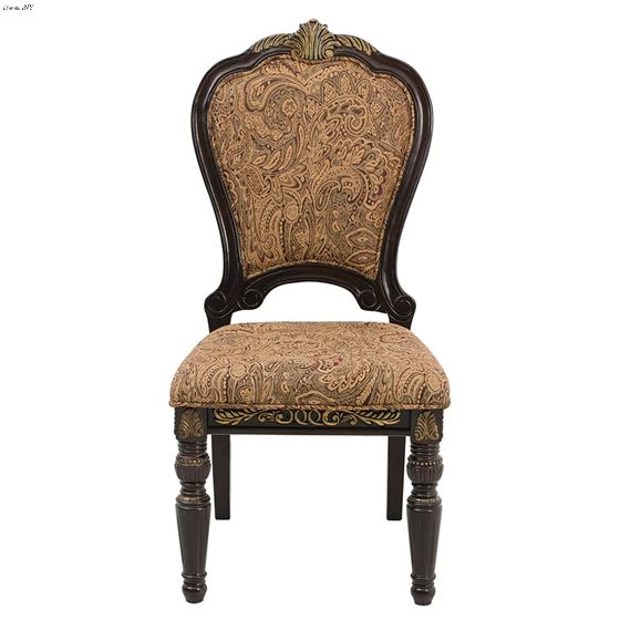 Russian Hill Cherry Upholstered Dining Side Chair 1808S