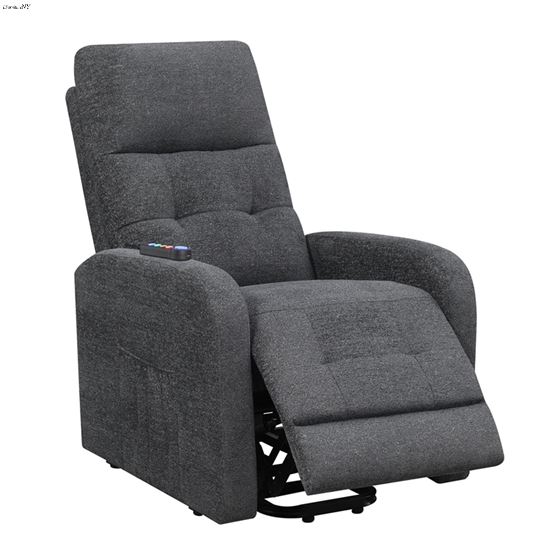 Howie Charcoal Power Lift Chair Recliner 609403-3