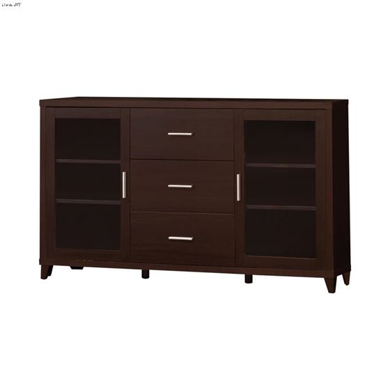 Cappuccino 60 inch 3 Drawer TV Stand 700881 By Coaster